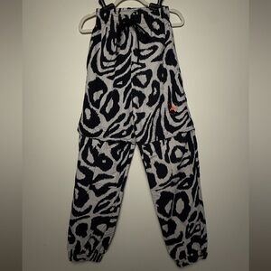 Adidas by Stella McCartney Black and White Joggers